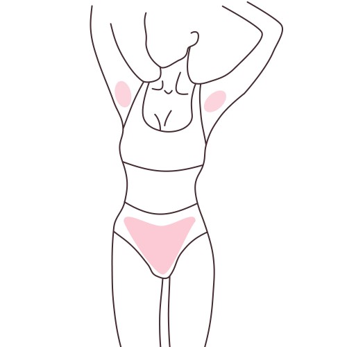 Full Bikini + Underarms
A basic set for long-lasting freshness and neat smoothness.