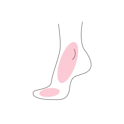 Smooth, flawless feet — perfect for sandals.