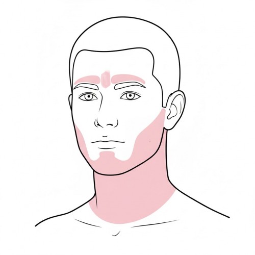 Cheek line + Between the brows + Neck (front & back).
Creates sharp facial contours and eliminates neck irritation completely.